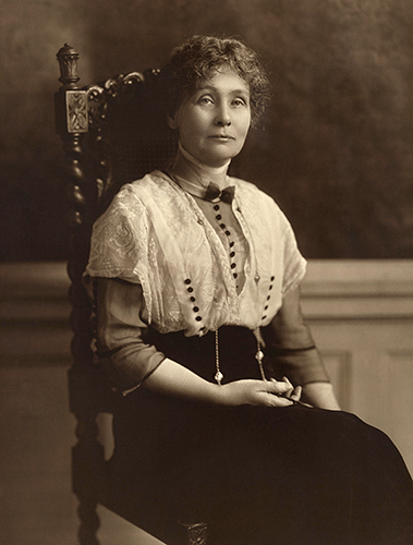 Emmeline Pankhurst, c.1913, by Matzene, Chicago