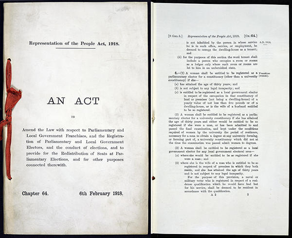 Representation of the People Act 1918