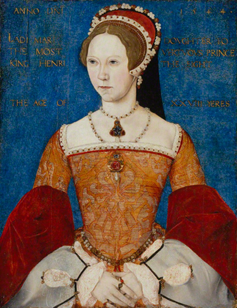 Mary Tudor Named as Queen